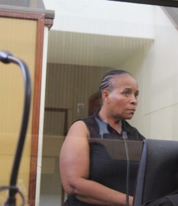 Agnes Setshwantsho first day in court 