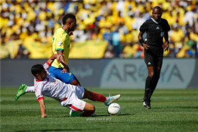 Brazilian Lucas Ribeiro scored as Mamelodi Sundowns beat SuperSport United