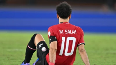 Mo Salah has to return to the UK to recover from injury.