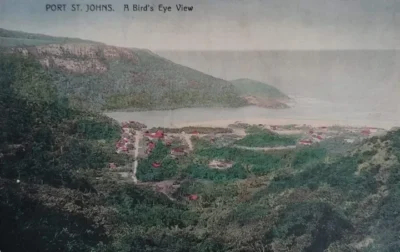 A view of Port St Johns in the 1960s.