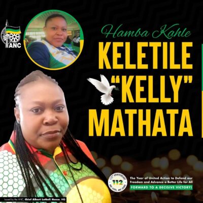 Fikile Mbalula mourns the death of Kelly